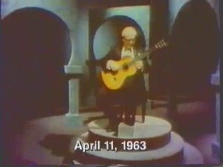 Andres Segovia - Tedesco 3rd movement Concerto in D 1963 NewYork