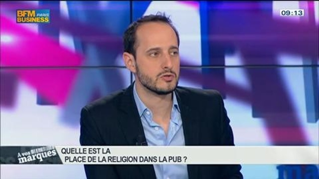 La religion dans la pub: Frank Tapiro, Valéry Pothain et Charlotte Bricard, dans A vos marques – 27/04 2/3