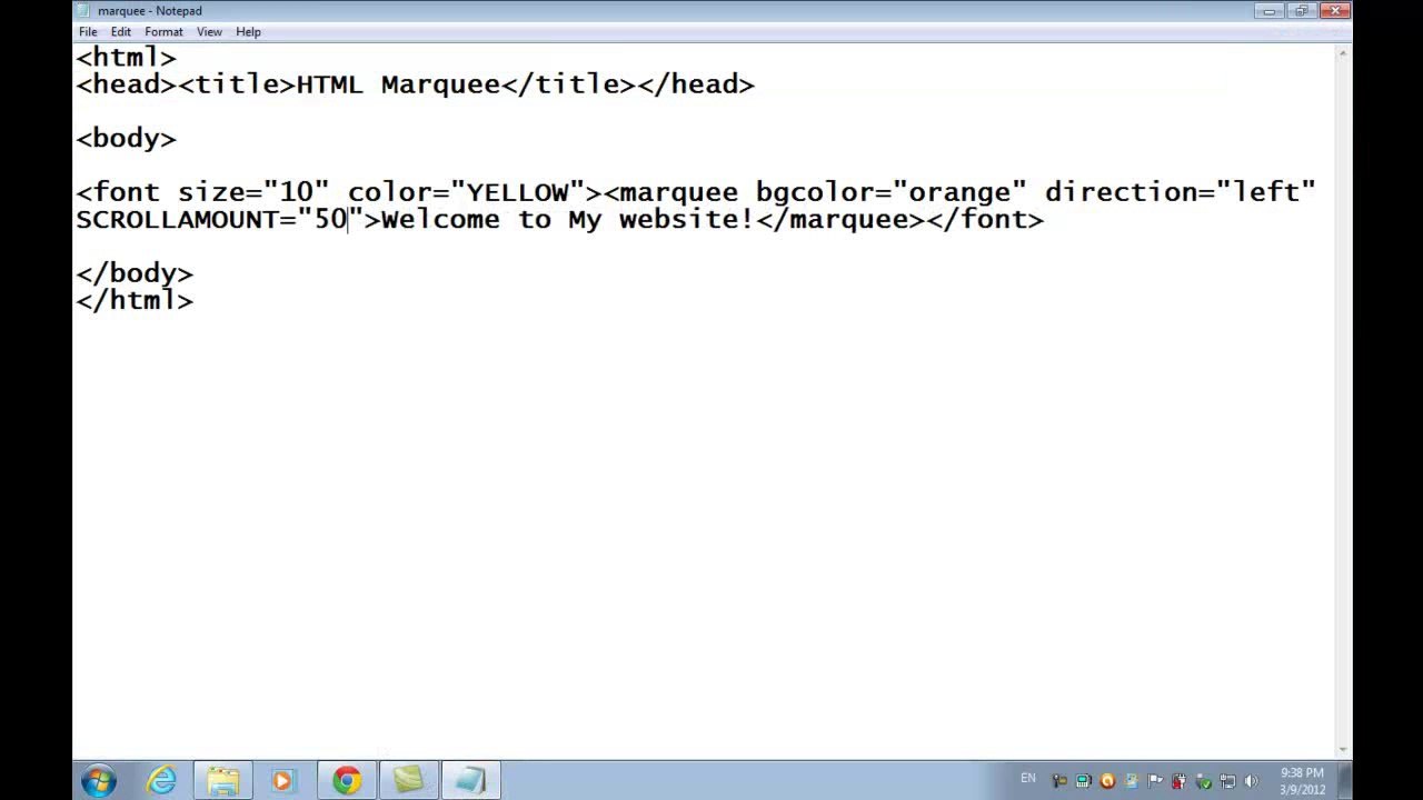 HTML in Urdu Part 8