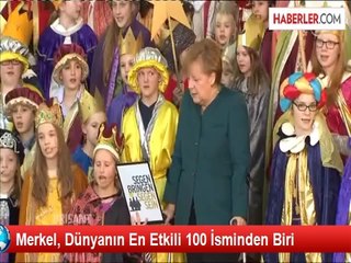 Merkel, Dünyanın En Etkili 100 İsminden Biri