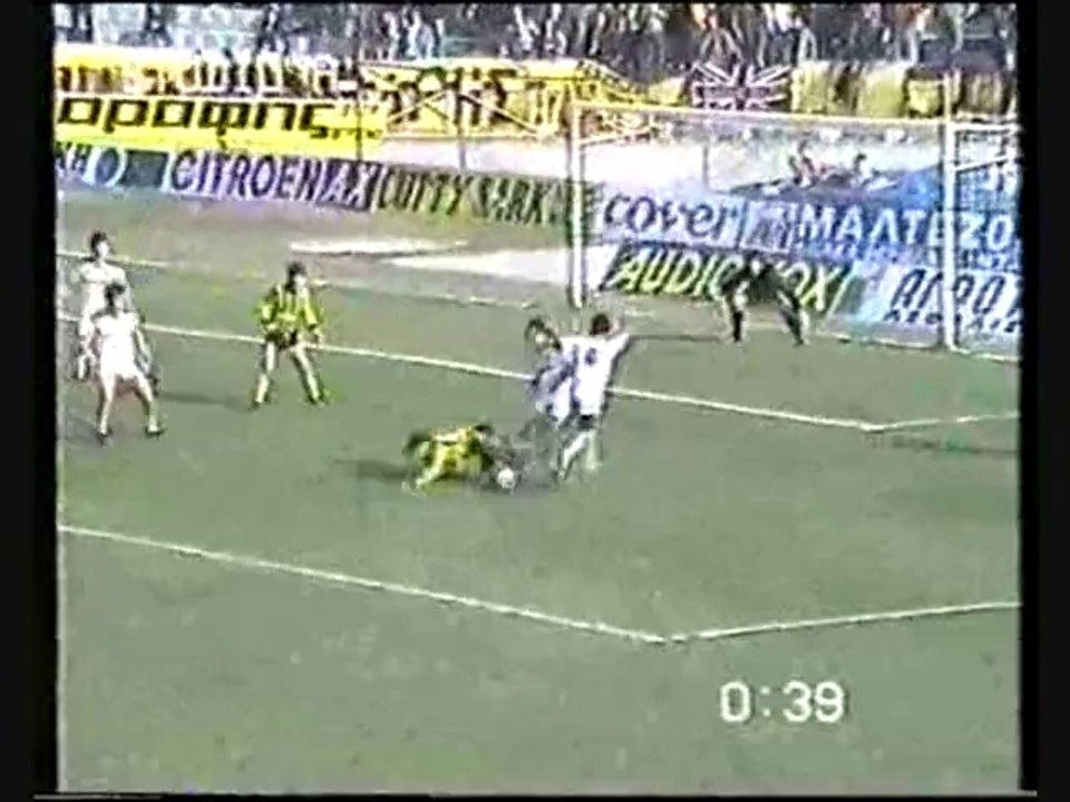 20η ΑΕΛ-Άρης  2-0 1988-89 Στιγμιότυπα