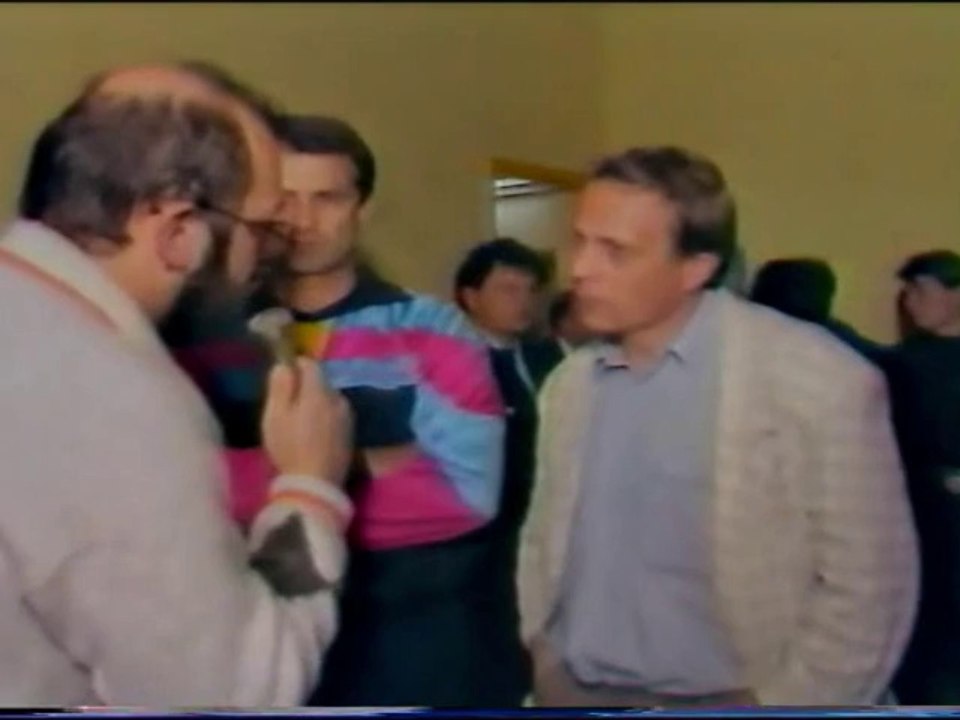 Δηλώσεις προπονητή ΑΕΛ Ταμπόρσκι μετά το ΑΕΚ-ΑΕΛ 1988-89