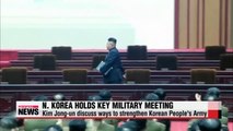 Kim Jong-un stresses need to strengthen military body during U.S. visit to S. Korea