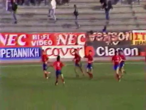 Πανιώνιος-ΑΕΛ 2-0 Ημιτελικός 1988-89