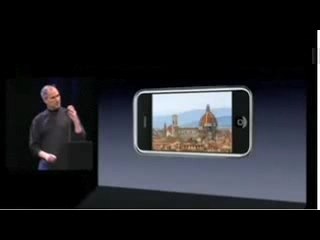 iPhone Steve Jobs présentation