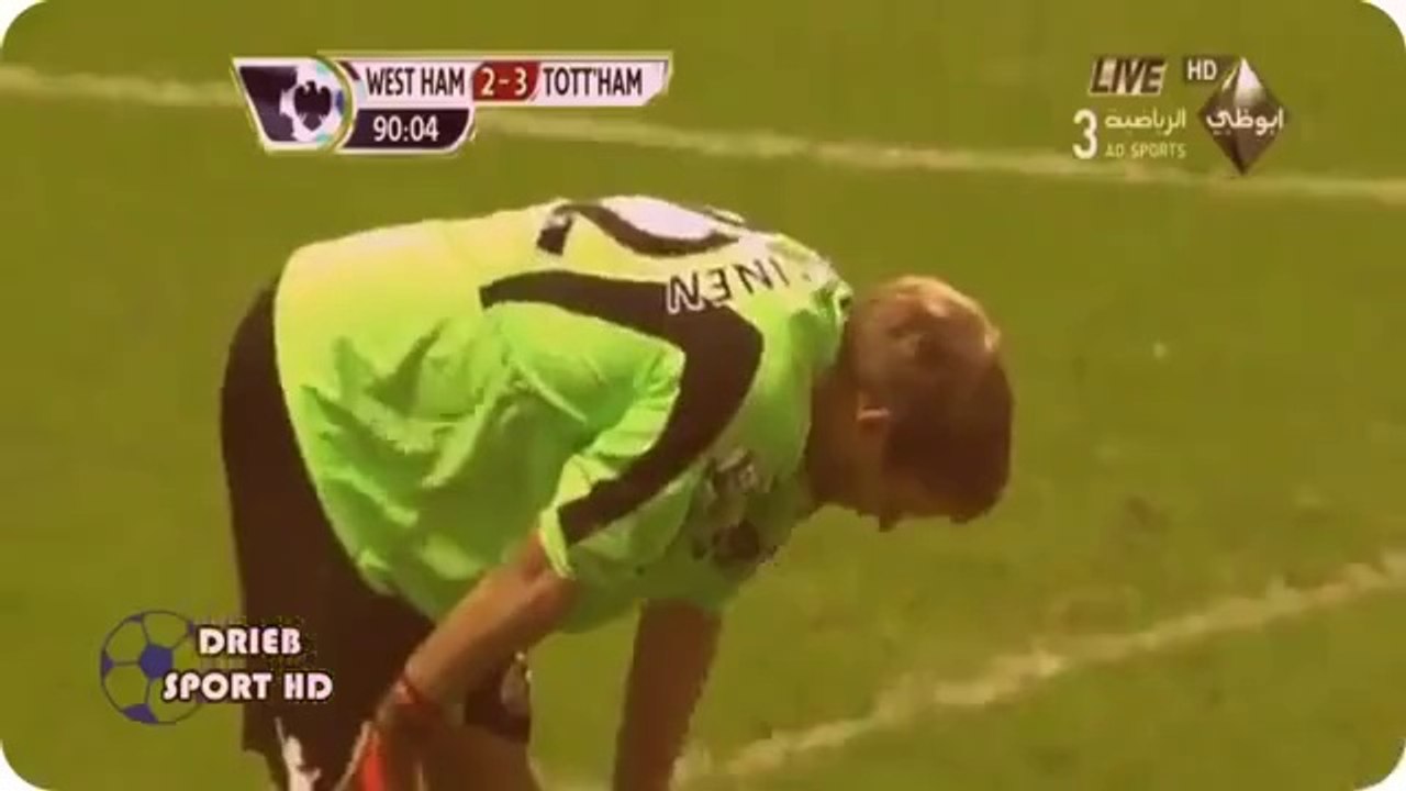 Bolide pazzesco di Gareth Bale in West Ham-Tottenham 2-3