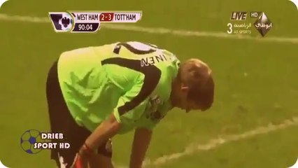 Bolide pazzesco di Gareth Bale in West Ham-Tottenham 2-3