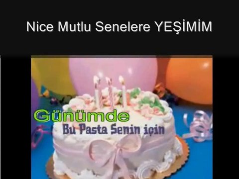 Yeşimim Nice Mutlu Yıllara - Seslivaybe SesliChat Platformu Sesli film