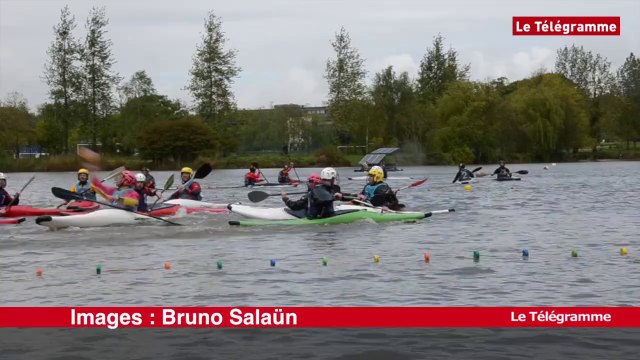Quimper. Manche du championnat régional de kayak-polo