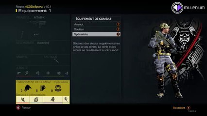 Classes pour la compétition - Call of Duty Ghosts