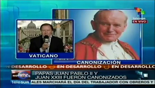 Un millón de fieles presenciaron canonización de Juan XXIII y JPII