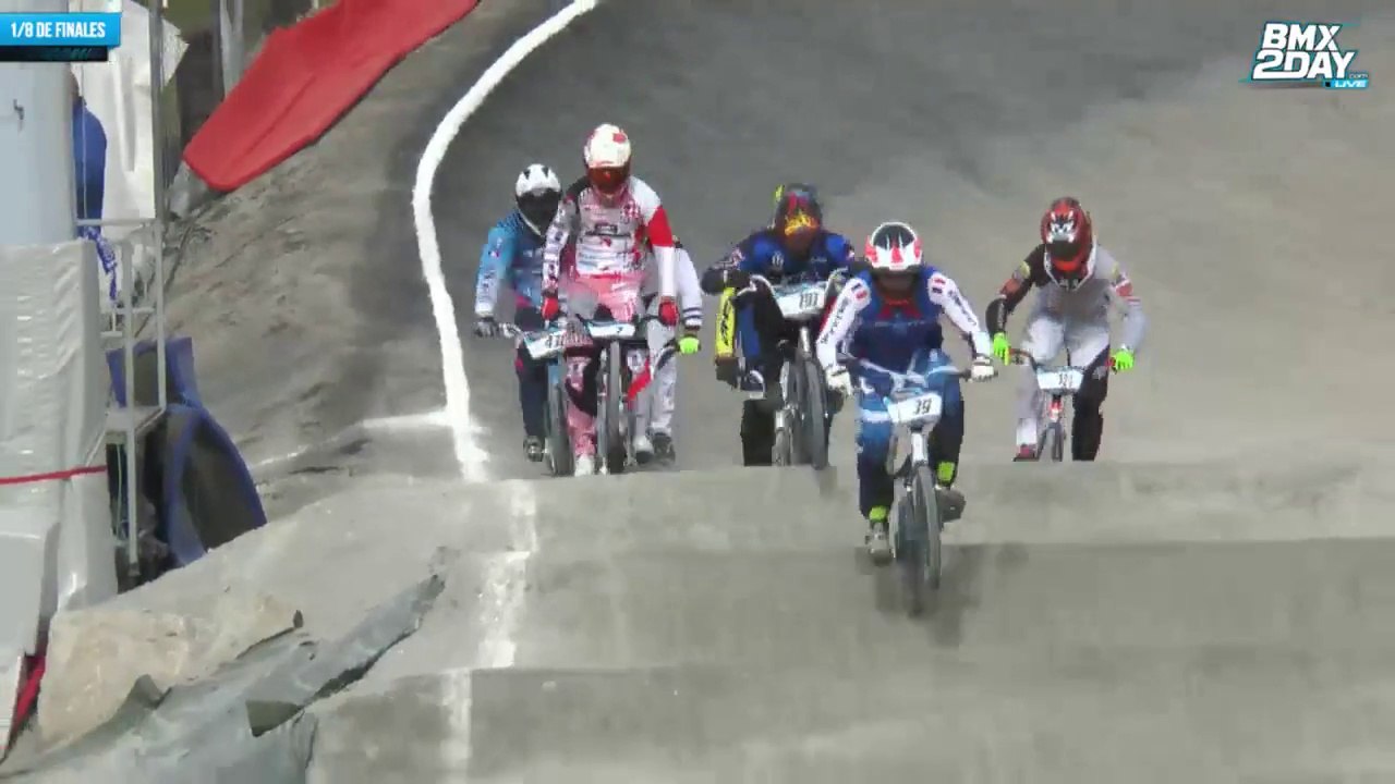 REPLAY EUROPEAN LEAGUE BMX 2014 BESANÇON 1/8 DE FINALES ROUND 4