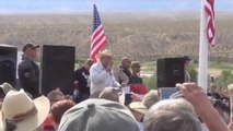 Jerry DeLemus a True American Patriot at the Bundy Ranch