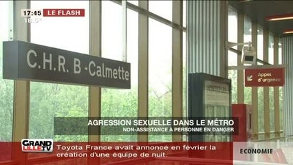 Agression dans le métro de Lille