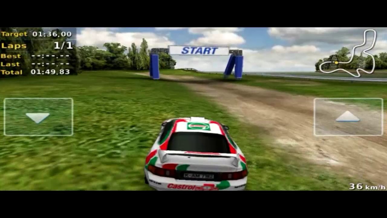 Pocket Rally Lite Android Gameplay
