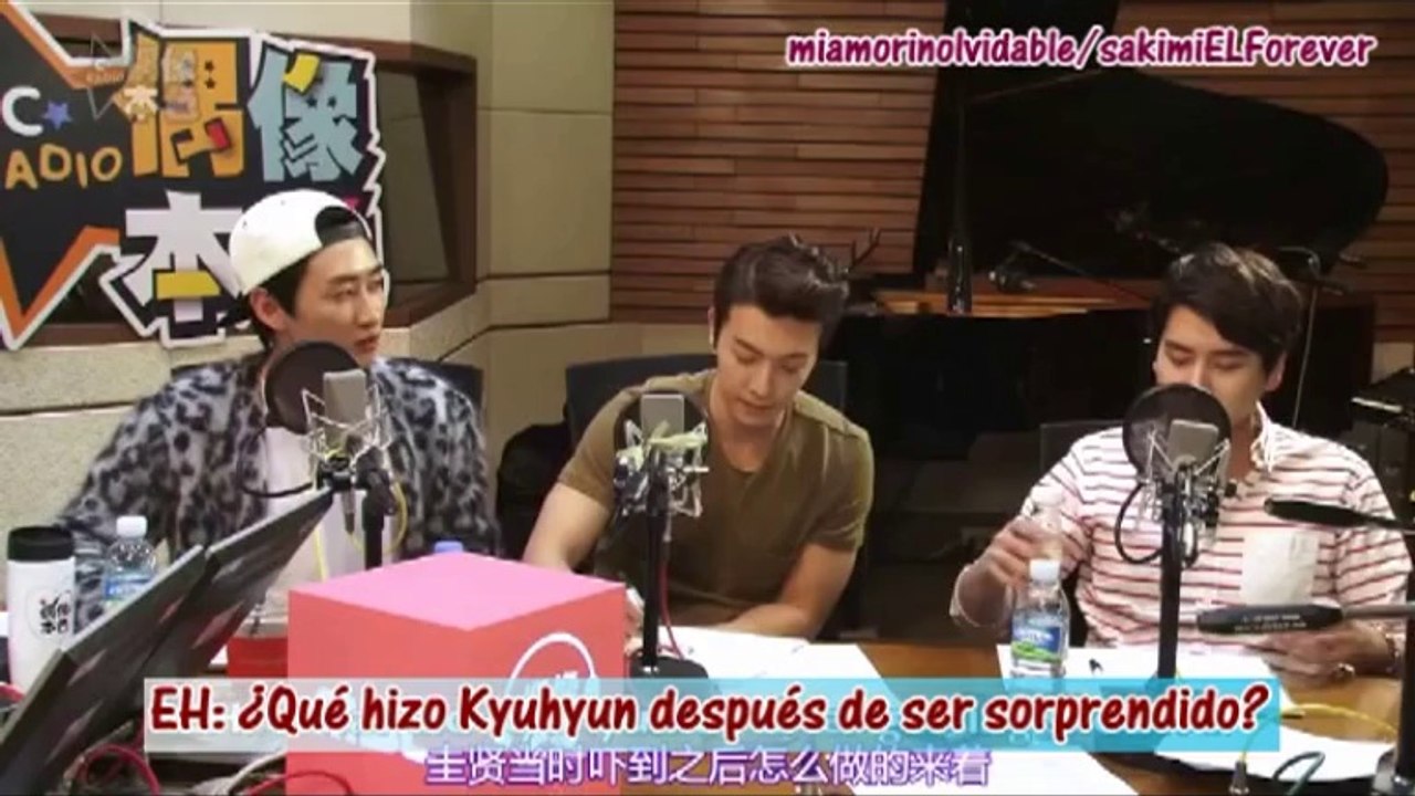 [Sub Español] ITC 140419 Sungmin's crying incident