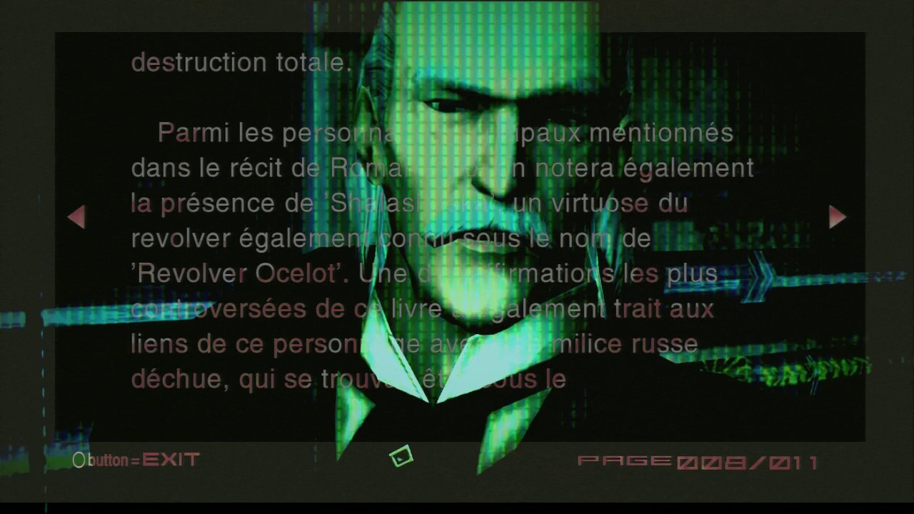 [Préface] Metal Gear Solid 2 : Sons of Liberty - The New York Mirror
