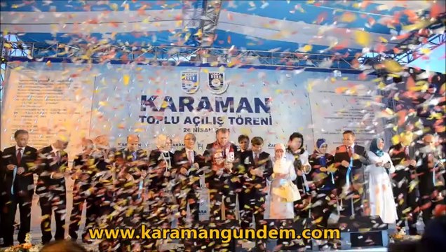 Başbakan Recep Tayyip Erdoğan'ın Karaman Ziyareti