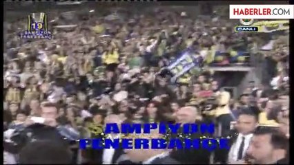 Maç Bitti, Aziz Yıldırım Şampiyonluk Kutlamalarına Katıldı