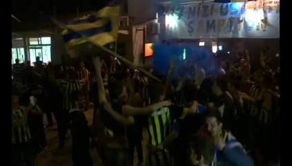 Gümülcine Kırmahalle'de her yer Fenerbahçe.