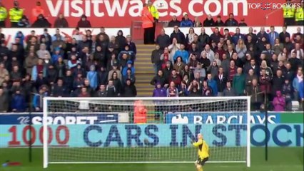 Jonjo Shelvey Insane Goal vs Aston Villa - 260414