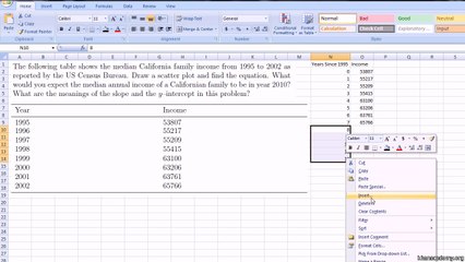 108-Fitting a Line to Data-Done-Prob-Stats-90-Aleem