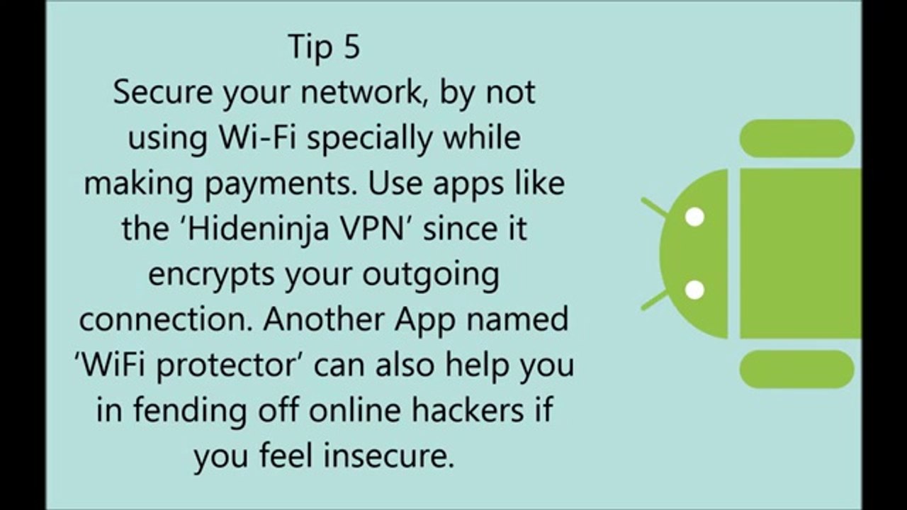 Tips To Make Android Device More Secure 2013 Secure your Smartphone by A productions