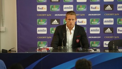 Après-match Toulon - Munster