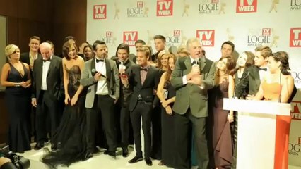 Winner's Interview Home and Away - The Logie Awards