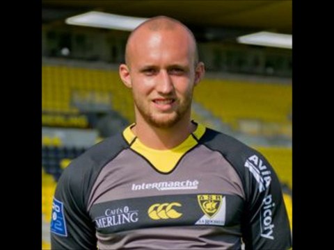 Réaction de Arthur Cestaro après le match Stade Rochelais - Stade Aurillacois