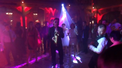 Mariage D&F : Saxo Live sur la piste