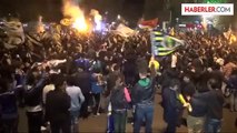 Kütahya'da Fenerbahçe Taraftarlarından Şampiyonluk Kutlaması
