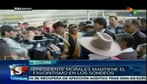 Encuestas dan ventaja de 24 puntos a Evo Morales sobre contendientes