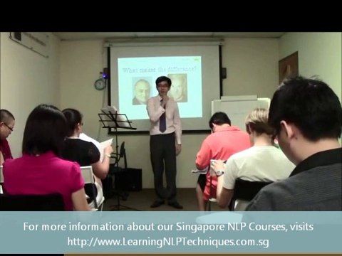 Actual NLP Training in Singapore with Jacky Lim