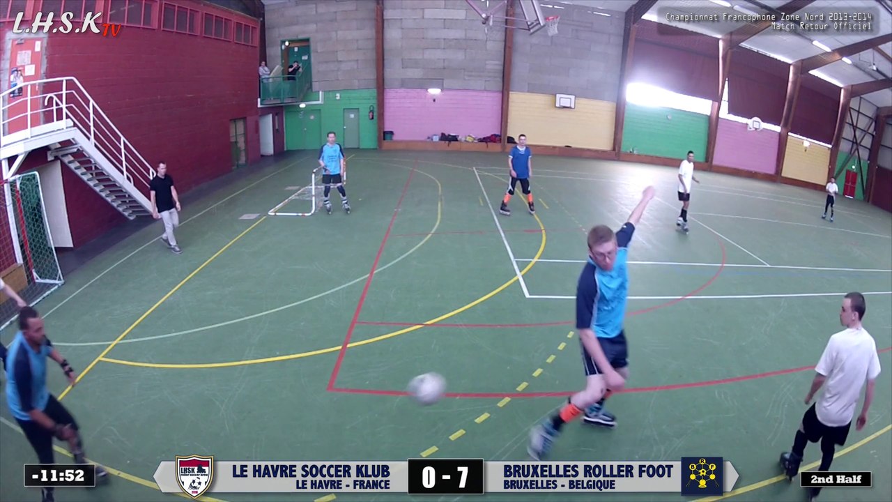 LHSK vs BRF (Championnat Francophone Rollersoccer 2013-2014) • Match Retour