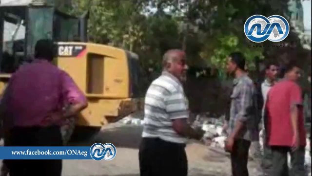 شاهد .. حملة مكبرة لإزالة التعديات على أملاك الأوقاف بكوم أمبو