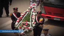 شاهد .. تشييع جنازة شهيد الشرطة العميد /  أحمد زكي .. ولقاء مع نجله وكريمته