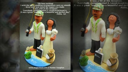 Wedding Cake Toppers for a Mixed Race Couple