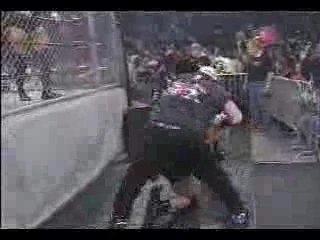 wwe cage match goldberg sting ddp