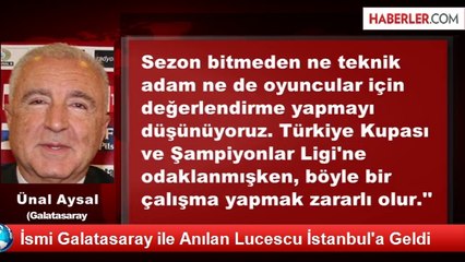 İsmi Galatasaray ile Anılan Lucescu İstanbul'a Geldi