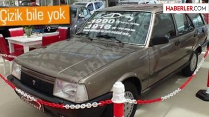 24 Yıldır Korunan Sıfır Kartal Otomobil, Şimdi Satışta