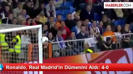 Ronaldo, Real Madrid'in Dümenini Aldı: 4-0
