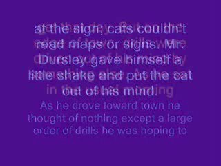 Harry Potter and the Sorcerer's Stone - Chapter  1 The Boy Who Lived Part 1 of 5.wmv