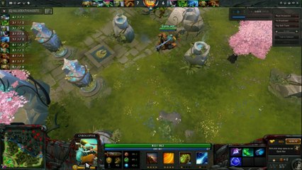 Dota 2 Gameplay: Gyro Ability Draft (earth stun- storm ult) IMBA