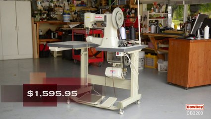 Machine à coudre cuir pour sellier, harnacheur, maroquinier