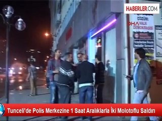 Polis Merkezine 1 Saat Arayla Molotoflu İki Saldırı