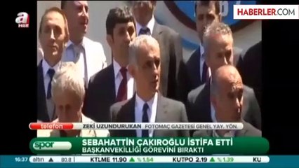 Trabzonspor'da Sebahattin Çakıroğlu İstifa Etti