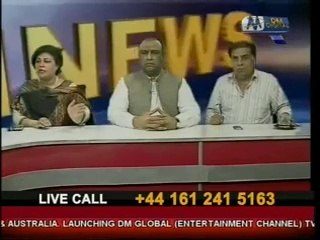 Kashif Bashir Khan with Osama Tayyab .Nauman Chattha and Tahira Asif MNA MQM on DM Digital.O"Nn The Role of Media"