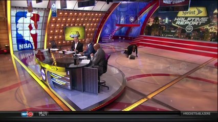 Shaq Steps in Trash Can