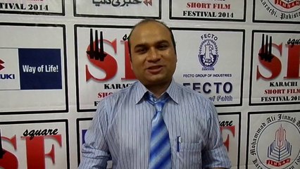 KSFF Red Carpet: Kamran Jawaid (Founder, SF-sq: Karachi Short Film Festival & Short Film Director & Producer)